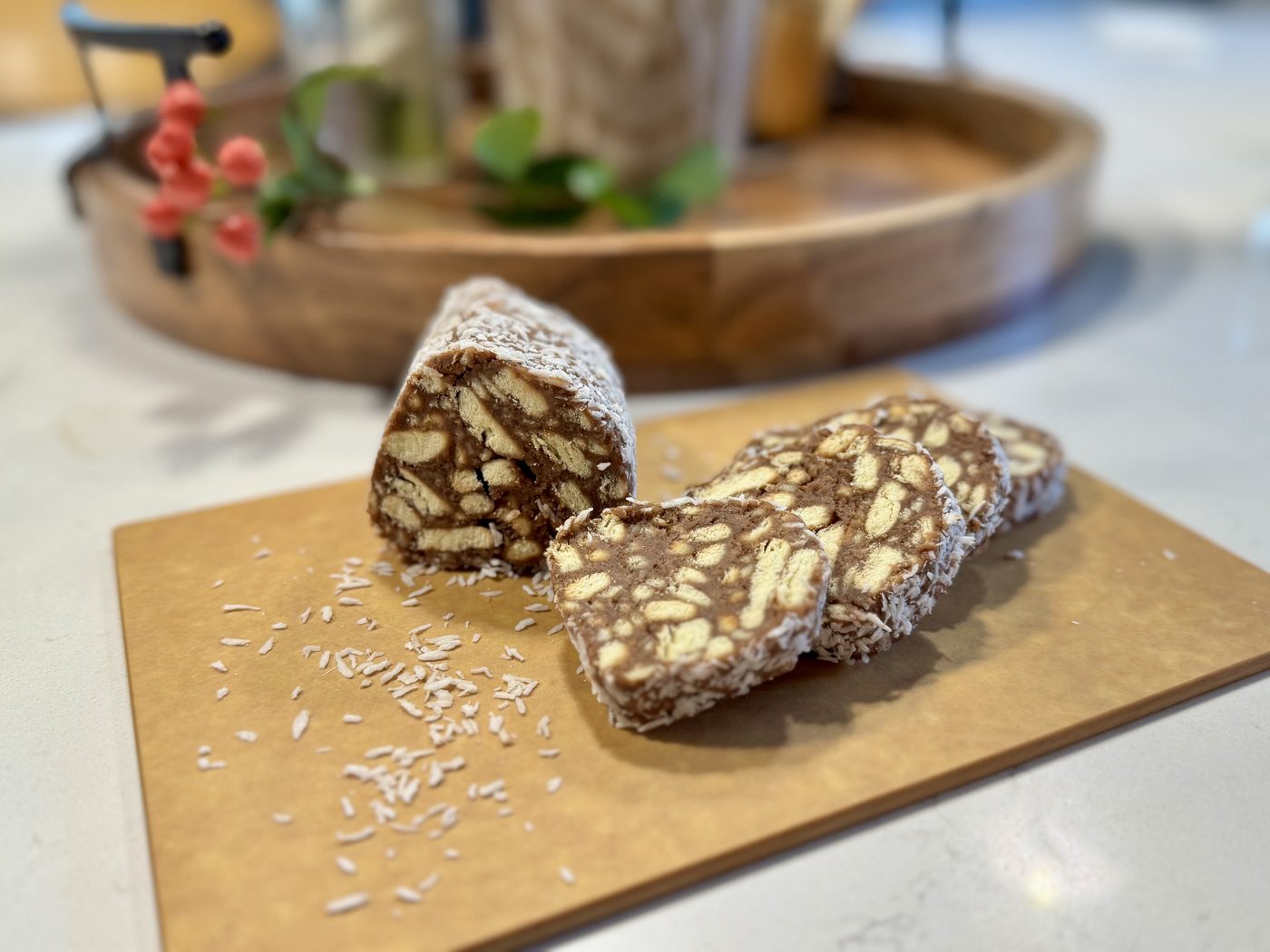 Chocolate salami